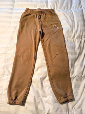 Nike 3 BRAND Boys Tan Jogger Sweatpants Size youth XL